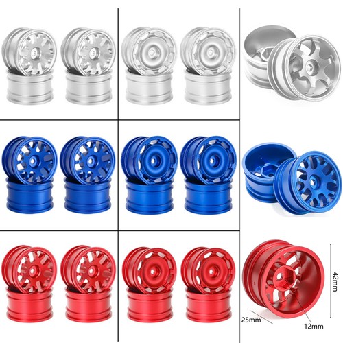 Metal wheel rim hub - hub, for