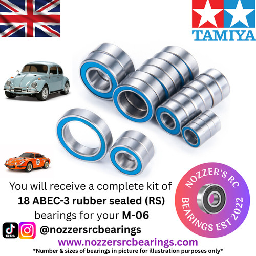 Tamiya complete bearing - tamiya, m-06