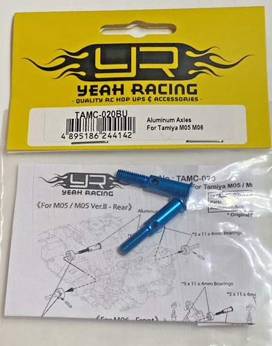 Yeah racing aluminium - yeah, axles
